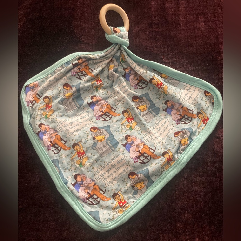 Baby Security Lovey with My baby Print